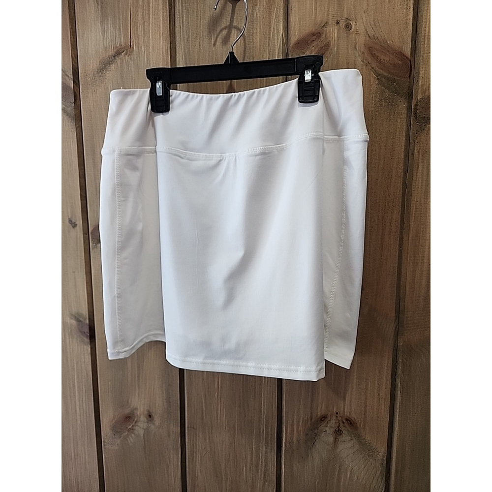 Jack Smith Tennis Golf Skort White Knit Women's Large